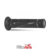 Paire de poignées de scooter noires PROGRIP GP RACING