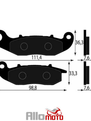 Plaquettes de Frein Avant PCX 125