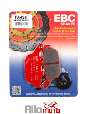 Plaquettes de frein arrière EBC BRAKES pour Honda XADV 750