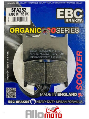 Plaquettes de frein avant EBC pour Yamaha T-max 530